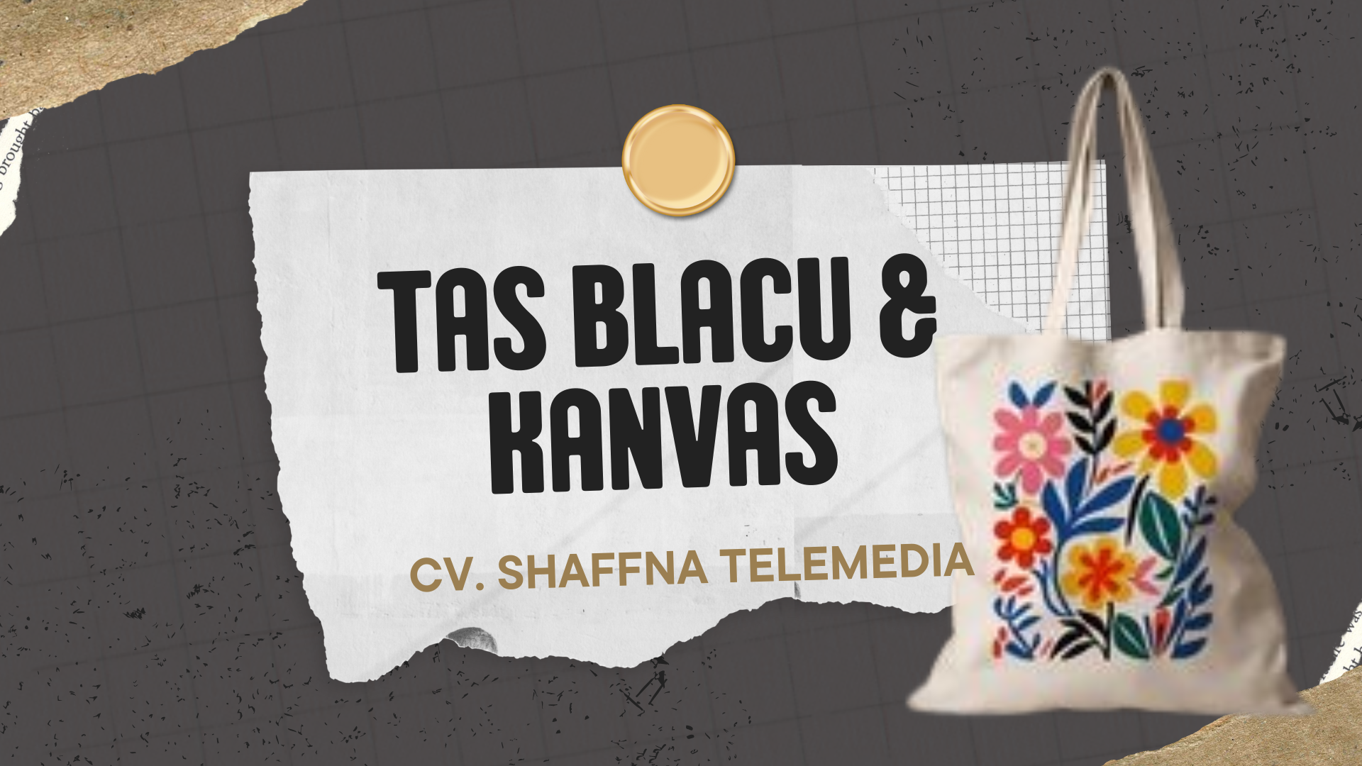 produsen tas blacu kanvas custom