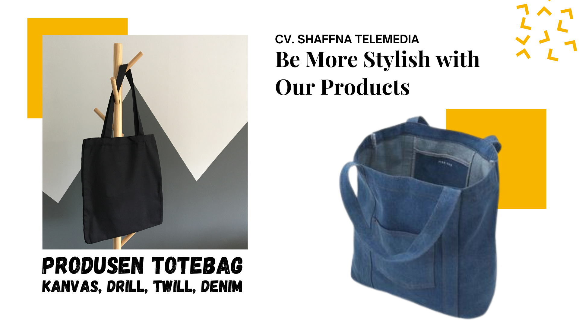 produsen totebag kanvas denim