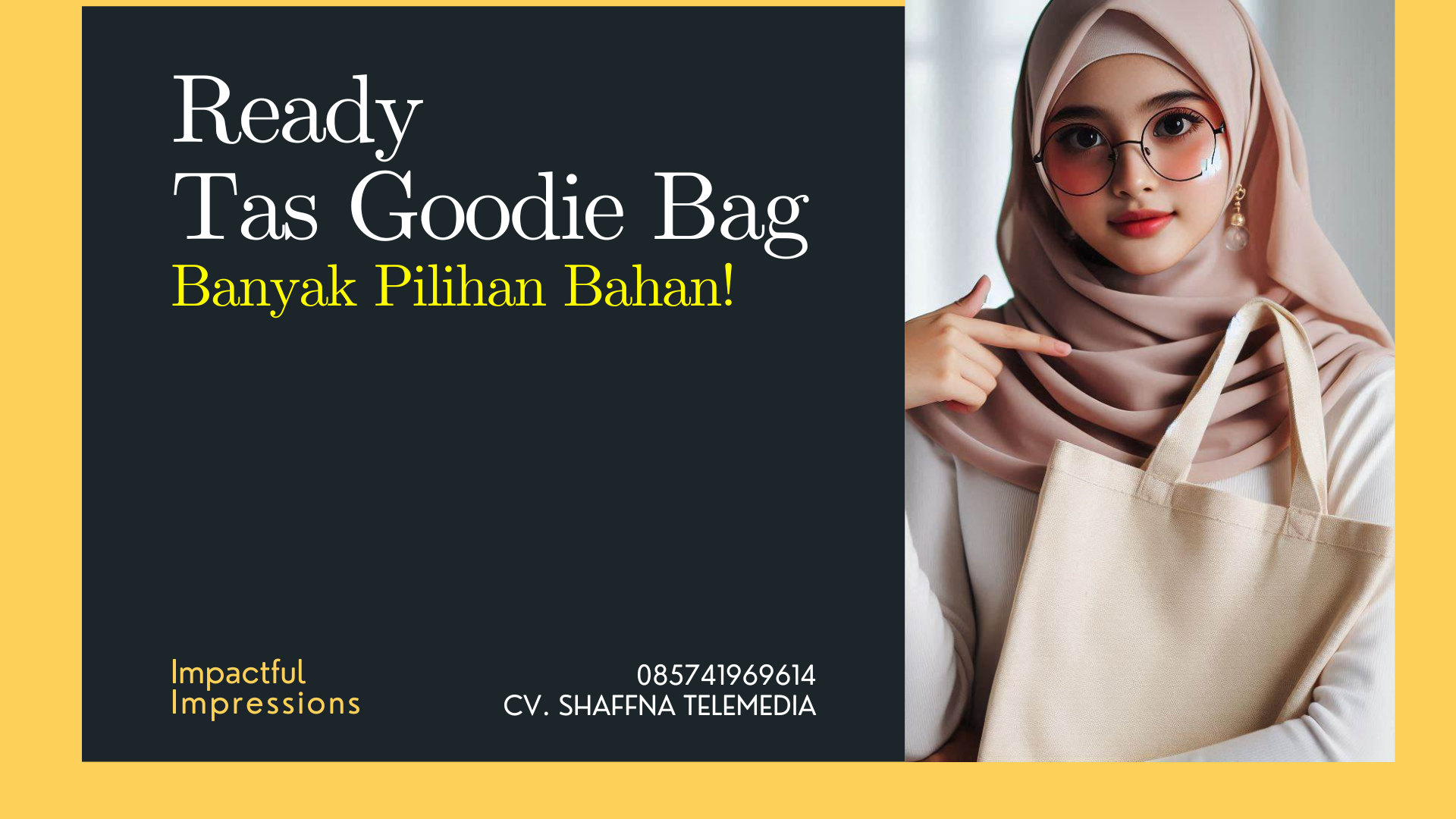 pabrik tas grosir goodie bag dan totebag murah