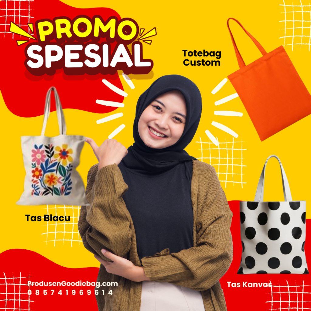 Produsen Tas Spunbond Custom Sablon dan Polos